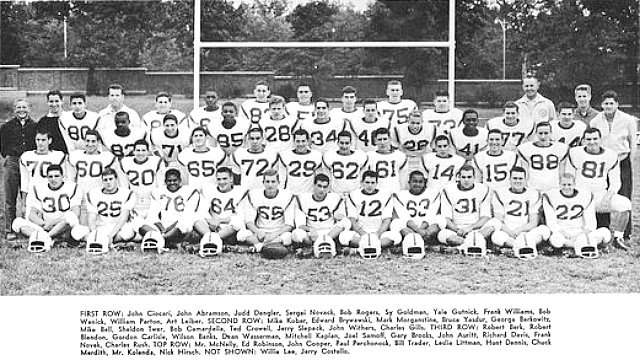 Our City Public School Champion Varsity Football Team, Fall 1959