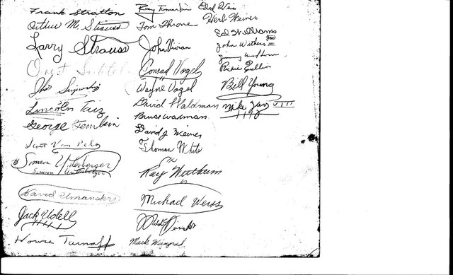 The attendees at the Supper Club