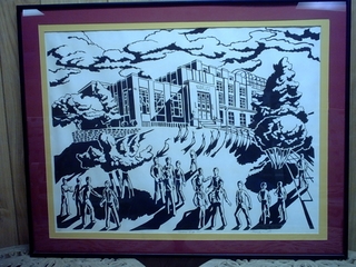 25th Reunion CHS Lithograph