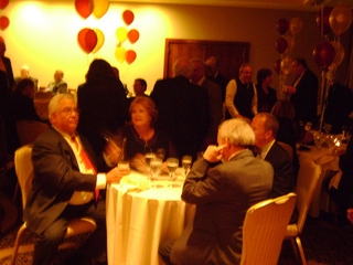Every table was buzzing with excited conversation