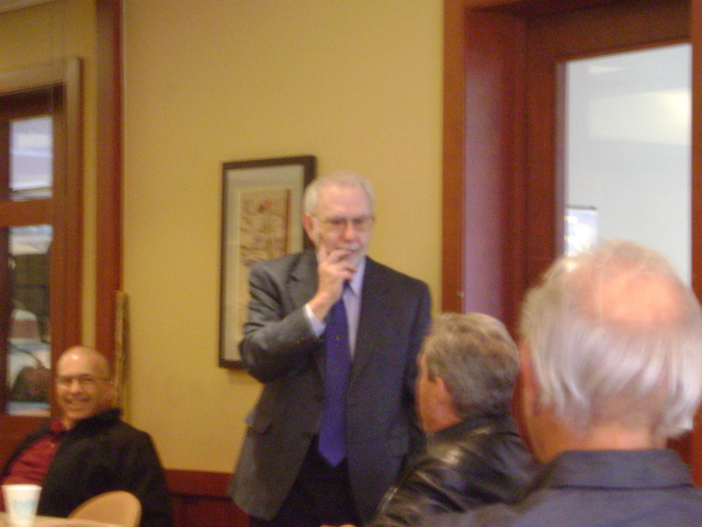 Dr. Pavel listens to another question