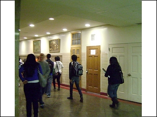 Hallway-walking