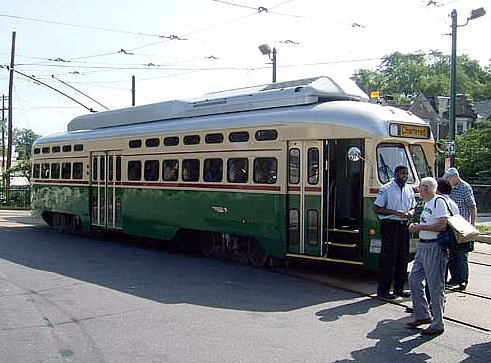 Some came by SEPTA surface lines