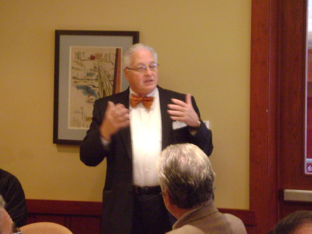 Harvey Steiberg expounds about the Alumni wish-list