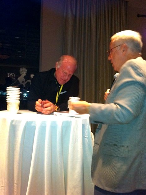 Old friends chat about the golden days at Central