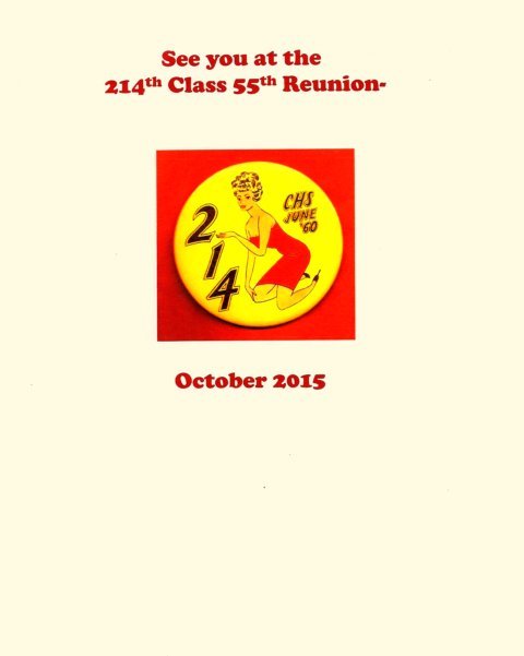 214th Class 55th Reunion