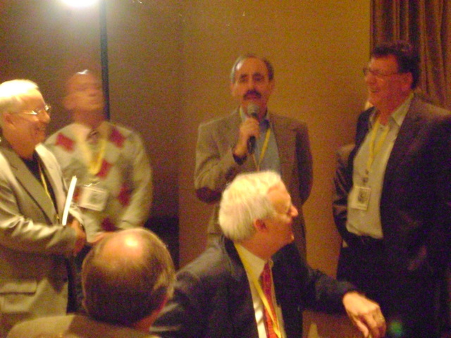 Harvey Schechter loves the 'mike'