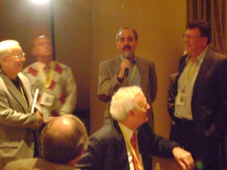 Harvey Schechter loves the 'mike'