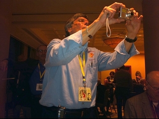 Al Hirsh taking photo