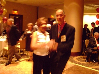 John and Agueda Dean on the dance floor