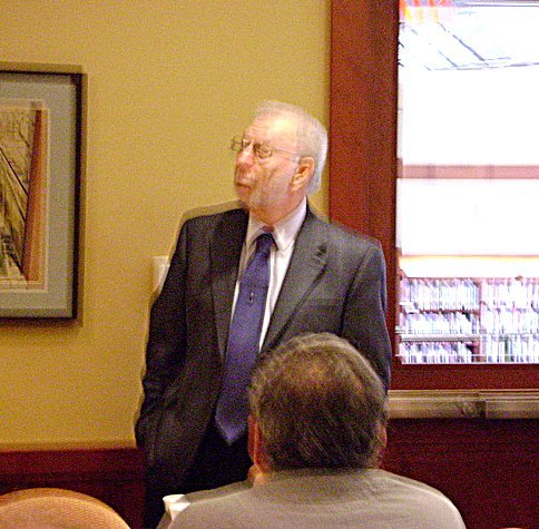 Dr, Pavel discussed gender make-up of the School