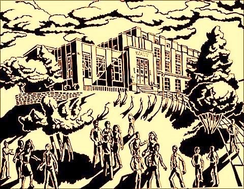 Copy of original 214 CHS Lithograph