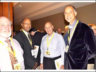 (l) Steven Borowsky, Bob Carpenter, George Berk(owitz) and John Deans