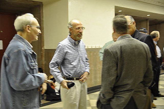 The conversations were lively; a mixture of the 'then and now'