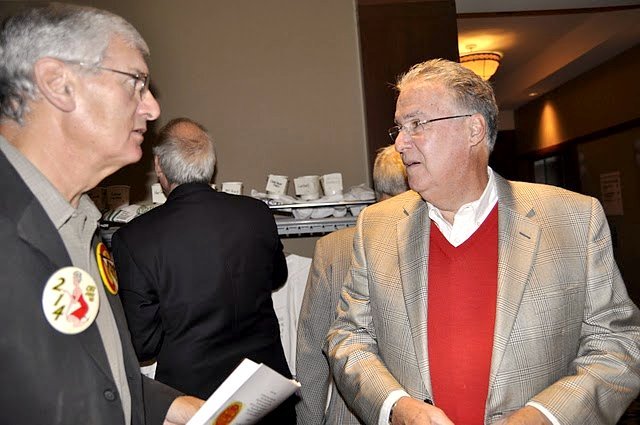 Larry Harad (l) and Marv Weinstein
