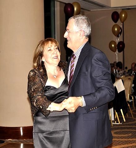 Stan Aukberg and his 'better half'