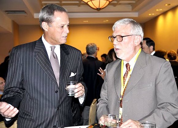 Larry Lesser chats with Jerry Slepack
