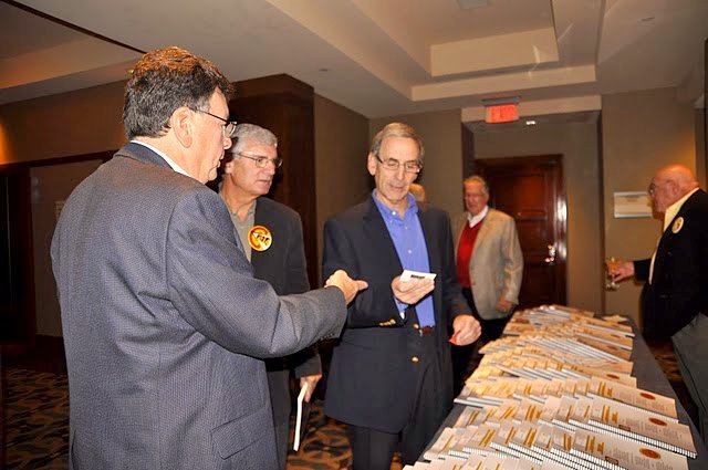 Mickey Kaplan (l), Larry Harad and Rich Shulman
