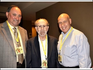 Howard Domsky (l), Bob Berk and George Berk(owitz)