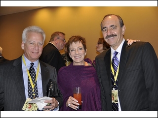 Sylvia and Ivan Doner and Harvey Schechter