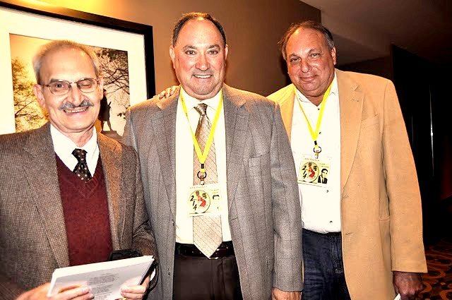 Barry Knaizer (l), Howie Domsky and Sam Mechanic.