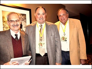Barry Knaizer (l), Howie Domsky and Sam Mechanic.
