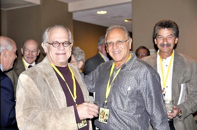 So many memories..(L-to-r Al Ignatin, Mike Ziev, Harvey ('H') Horowitz, Mike Rappaport, Yale Gutnick and Jerry Selber