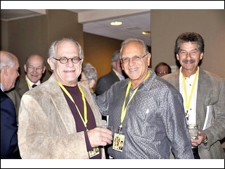 So many memories..(L-to-r Al Ignatin, Mike Ziev, Harvey ('H') Horowitz, Mike Rappaport, Yale Gutnick and Jerry Selber