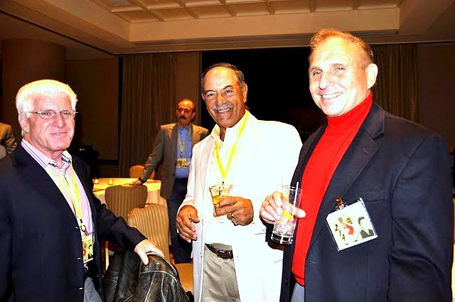 Barry Davis (l), Toma Dina and Steve Gross
