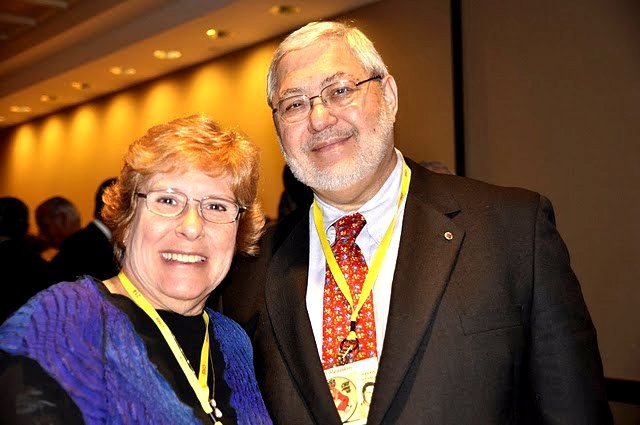 Dr. Harrris and Renée Hayman