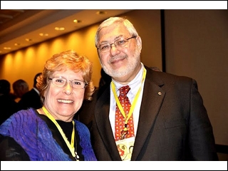 Dr. Harrris and Renée Hayman