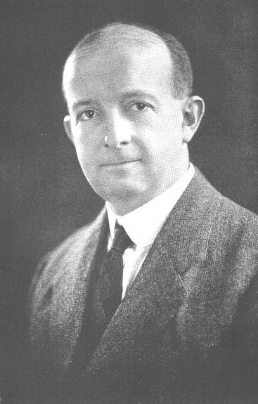Dr. John Louis Haney, President, CHS, 1934