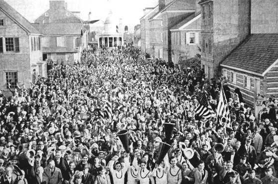 Central High School Day at the Sesquicentennial, 1926