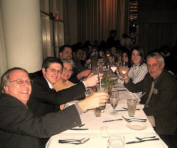 CHS Students at Dinner