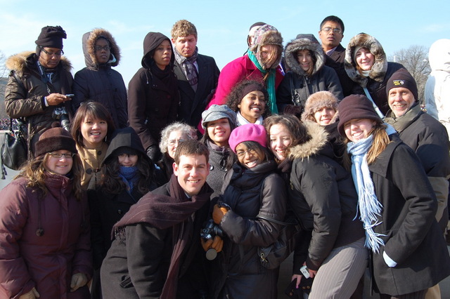 Central HS Students at Obama Inauguration