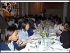 CHS Students at Dinner