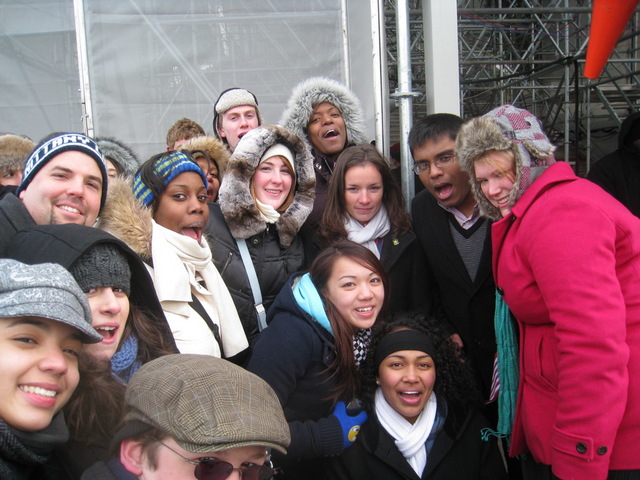 Central HS Students at Obama Inauguration