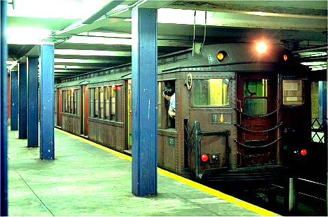 Broad Street Subway car