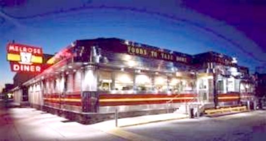 Melrose Diner, exterior view