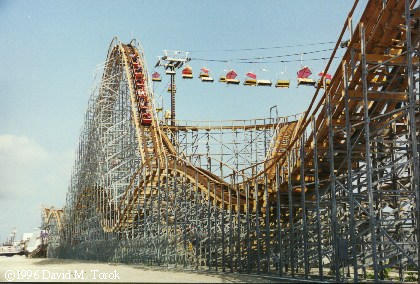 The Great White Roller Coaster Wildwood