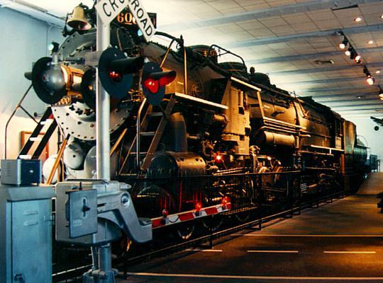 Baldwin Locomotive #60000 at the Franklin Museum of Science