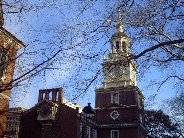 Independence Hall from the rear court yard