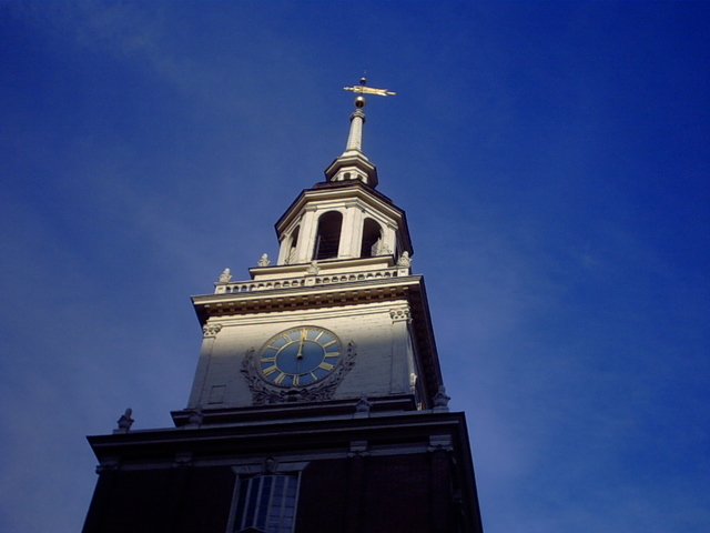 Independence Hall steeple