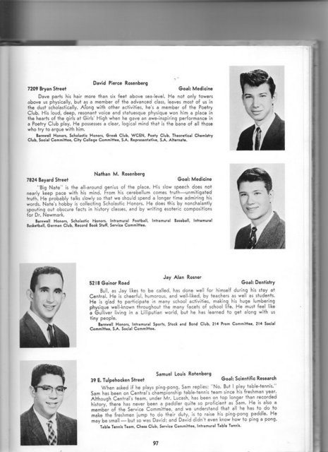 David Rosenberg - Samuel Rotenberg