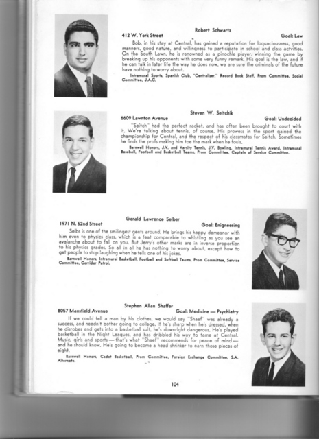 Robert Schwartz - Stephen Shaffer