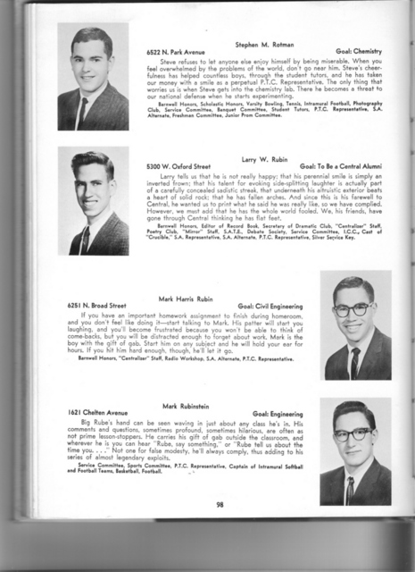 Steven Rotman - Mark Rubinstein