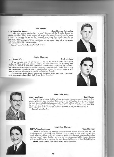 Jules Shapiro - Harold Sherman