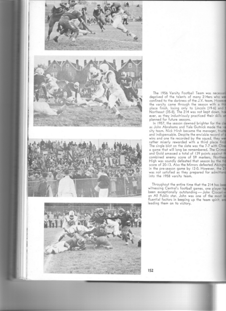 Football - The '59 Season In Retrospect (3)