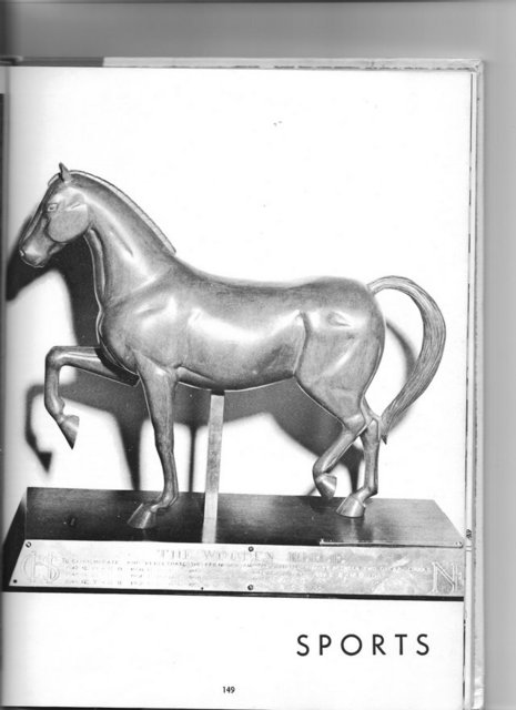 The Wooden Horse Trophy- to the winner of the CHS-NE Thanksgiving Day Football Event
