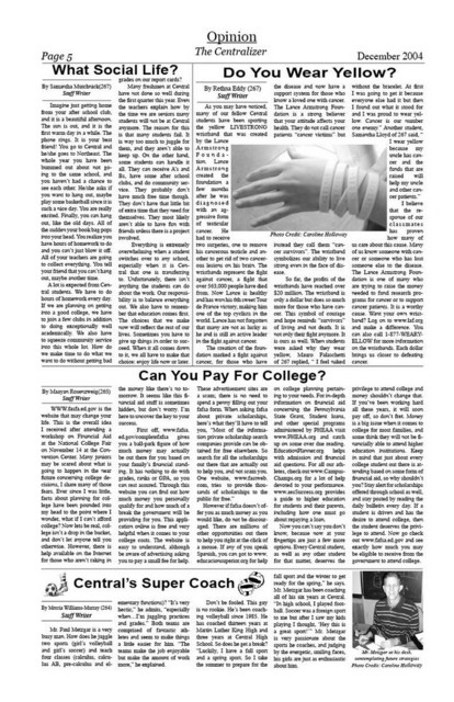 Centralizer, December 2005